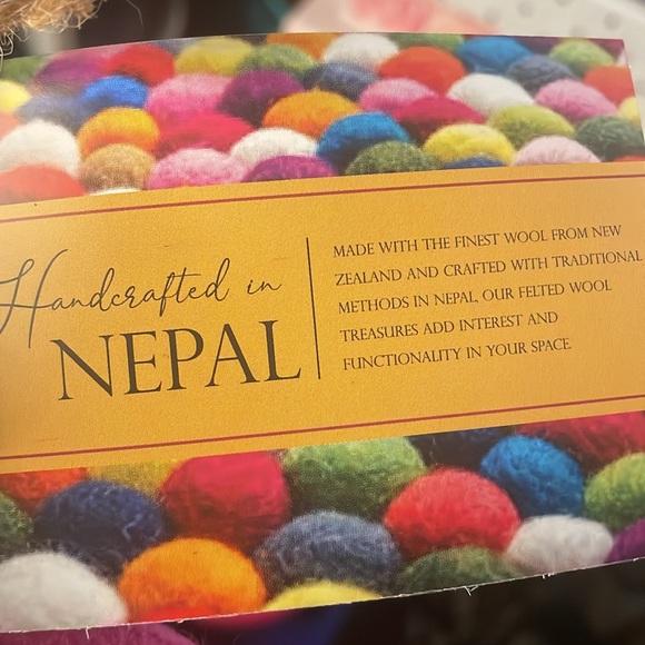 Nepal Felt Bowls - Picture 8 of 9